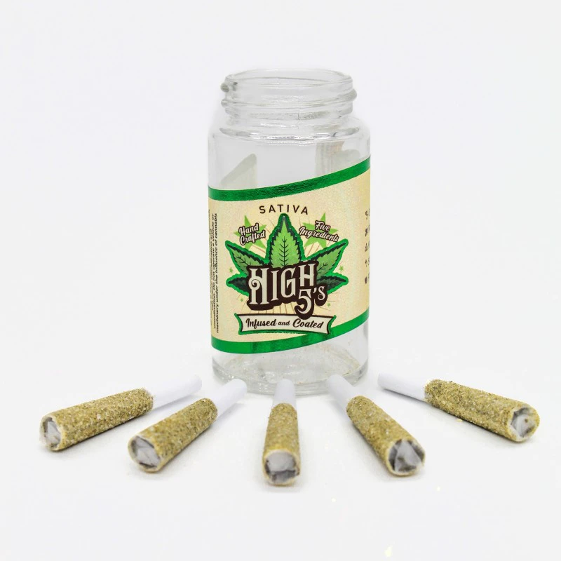 High 5's - High 5 | Strawberry Runtz x Super Lemon Haze #19 | Infused Preroll | 4g Main Image