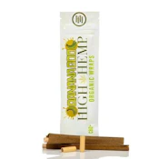 High Hemp - Bananagoo Organic Hemp Blunt Wraps 2pk