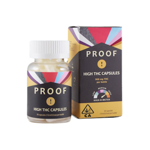 PROOF - High THC Capsules | (30ct) Capsules | Proof
