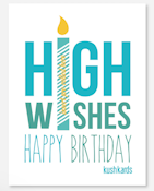 High Wishes | One-Hitter Card (KushKards)