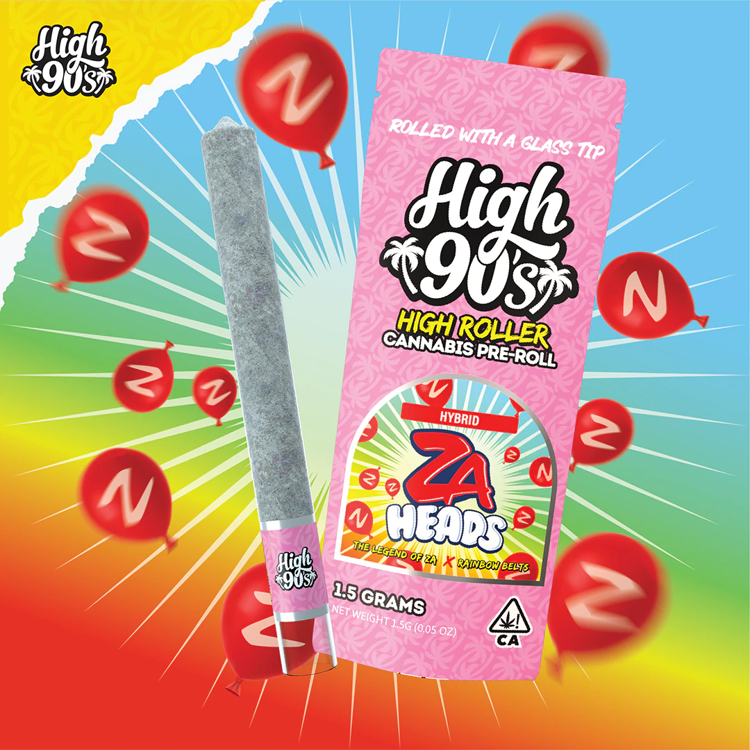 HIGH 90s - High 90's - 1.5g Pre Roll - ZA Heads Main Image