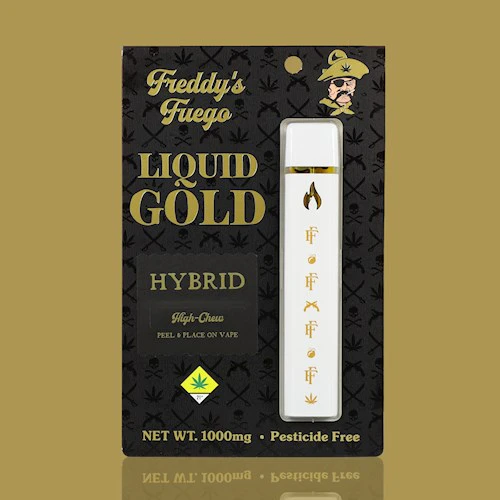 Freddy's Fuego - High Chews - Disposable - Liquid Gold - Freddy's Fuego - 1g Main Image