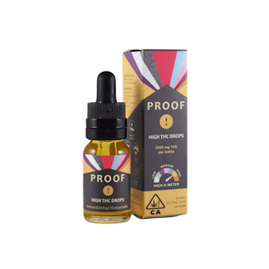 PROOF - High THC Drops | (15ml) Tincture | Proof
