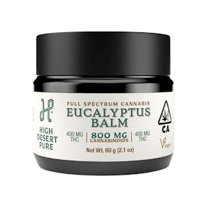 HIGH DESERT PURE - 1:1 EUCALYPTUS BALM 800MG - HIGH DESERT PURE