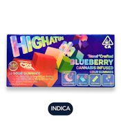 Highatus - Sour - Blueberry 1:1:1 -  Gummies - 10pk - 100mg