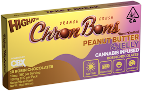 Highatus - 100mg 10pk ChronBons - Peanut Butter & Jelly
