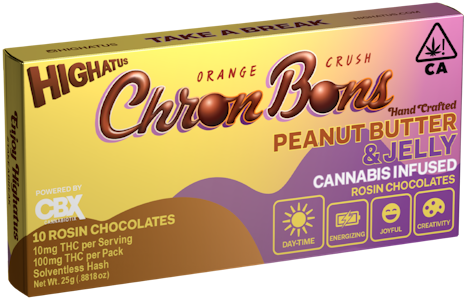 HIGHATUS - Highatus - 100mg 10pk ChronBons - Peanut Butter & Jelly