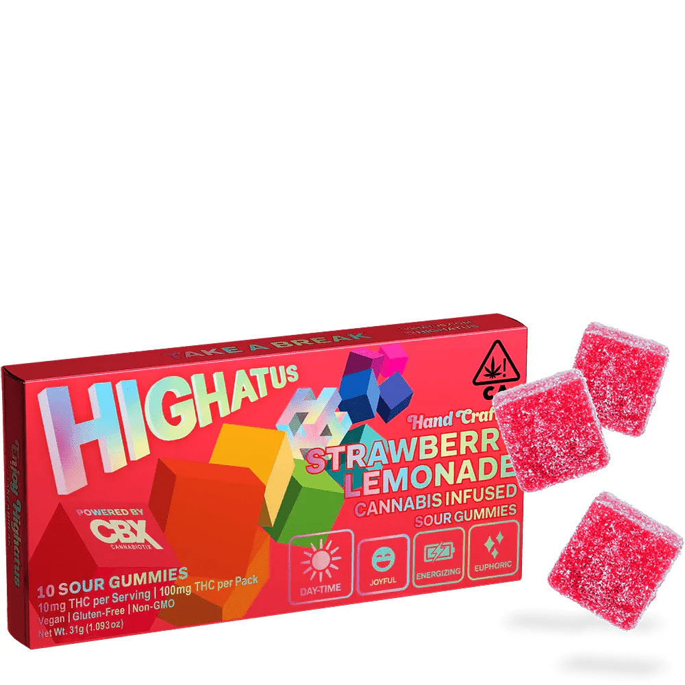 Highatus - Strawberry Lemonade Sour Gummy Main Image