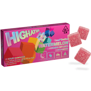 HIGHATUS - Highatus - Watermelon - Sour Gummies 10 PK