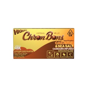 HIGHATUS - CHRONBONS - CARAMEL & SEA SALT 100MG - HIGHATUS