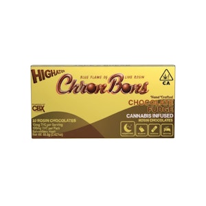 HIGHATUS - CHRONBONS - CHOCOLATE FUDGE 100MG - HIGHATUS