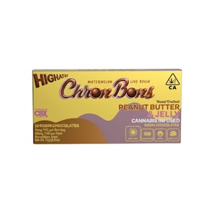 HIGHATUS - CHRONBONS - PEANUT BUTTER & JELLY 100MG - HIGHATUS