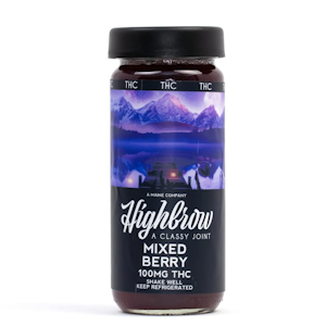 Highbrow - Drink | Mixed Berry | 8oz | 100mg