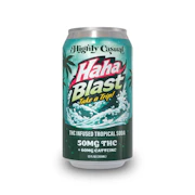 Haha Blast 50mg Tropical Caffeinated Soda - HIGHLY CASUAL