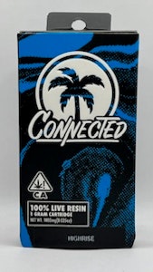 Connected - Highrise 1g Live Resin Cart - Connected