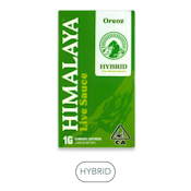 Himalaya - Live Sauce - Oreoz - Vape Carts - 1.0g