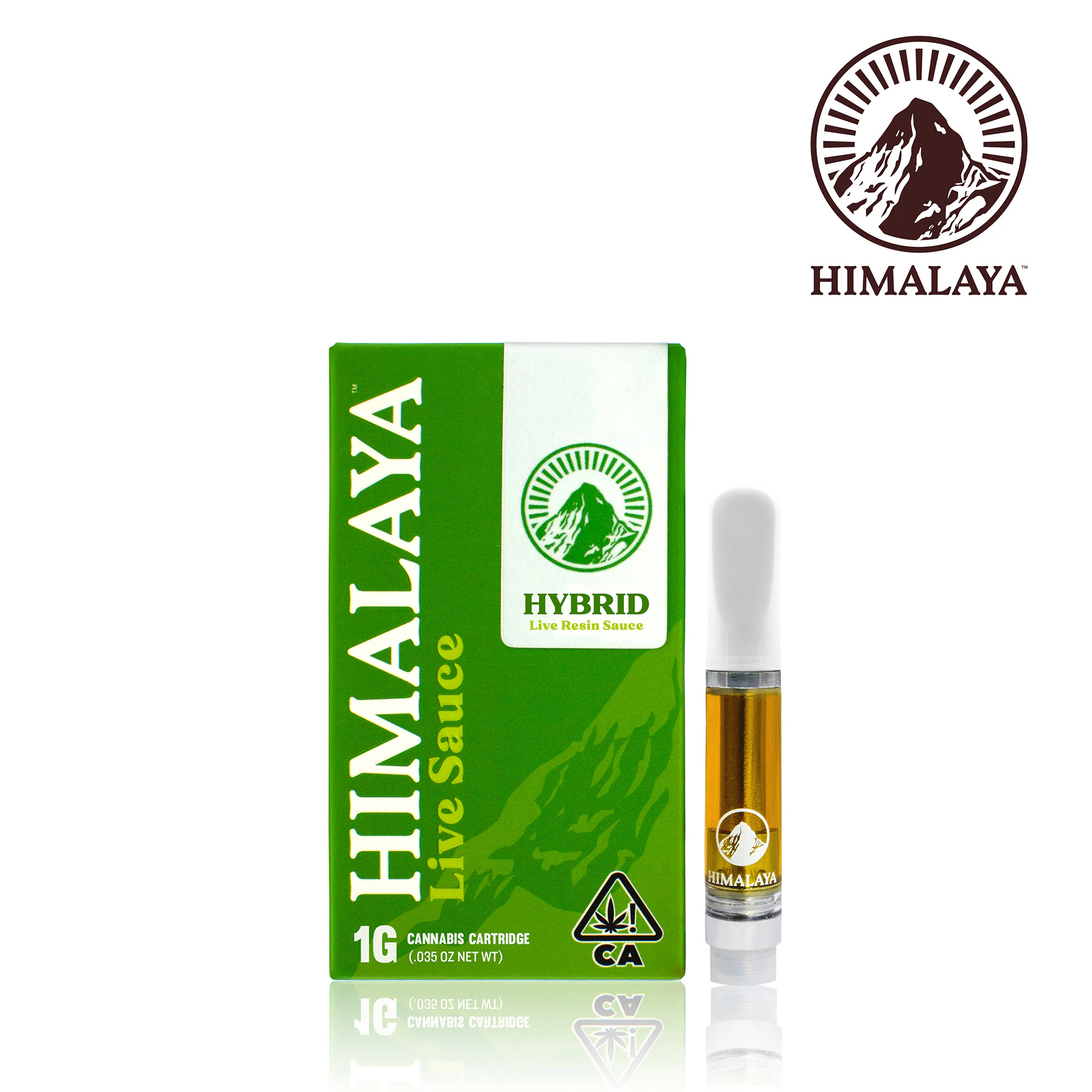 HIMALAYA - Oil Spillz Live Resin Cartridge Main Image