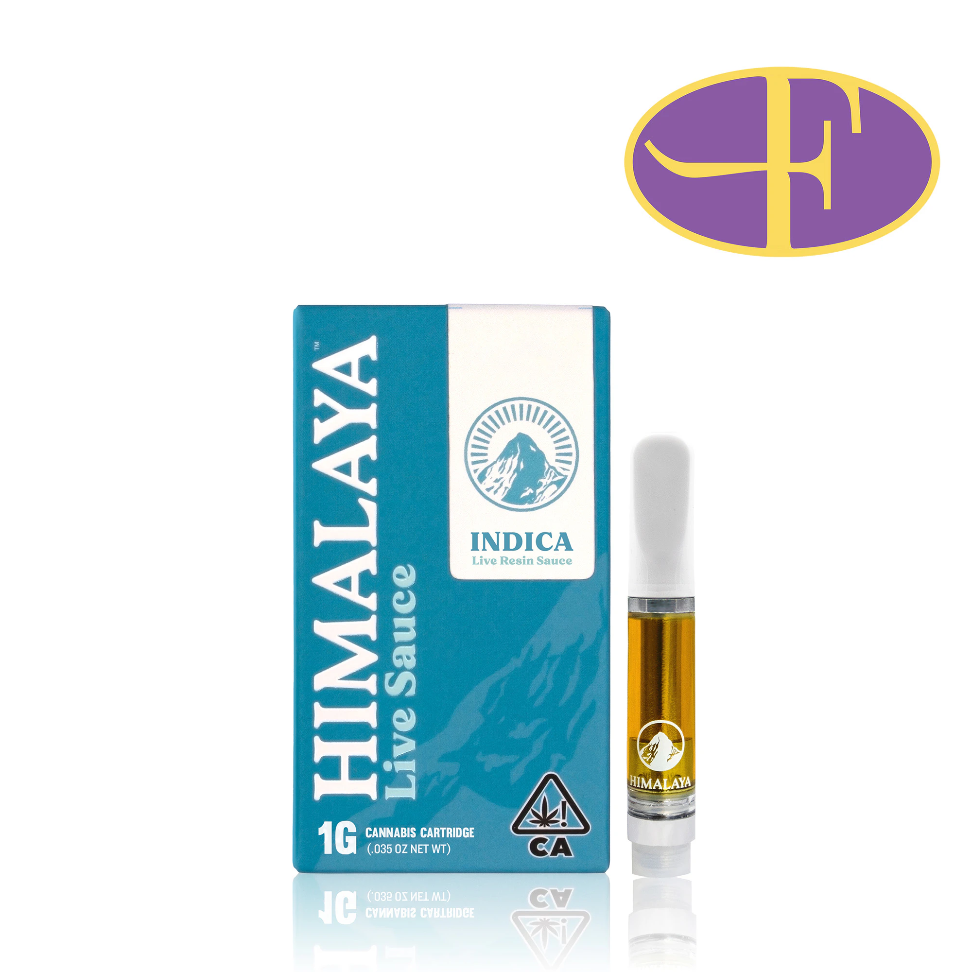 HIMALAYA - Blueberry Muffins Live Resin Cartridge Main Image