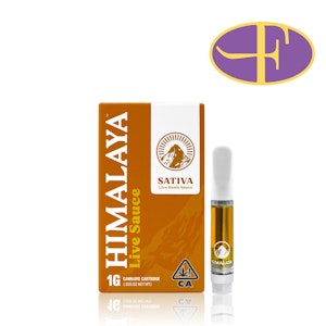 HIMALAYA - Orange 76 Live Resin Cartridge