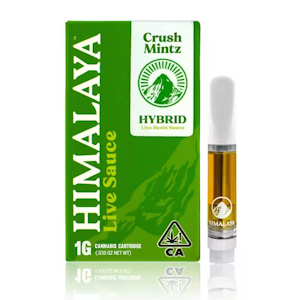HIMALAYA - Himalaya | Crushmintz | Live Resin Sauce Cartridge | 0.5g