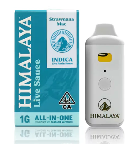 HIMALAYA - HIMALAYA | STRAWNANA MAC SAUCE - AIO | CARTRIDGE | 1G Main Image