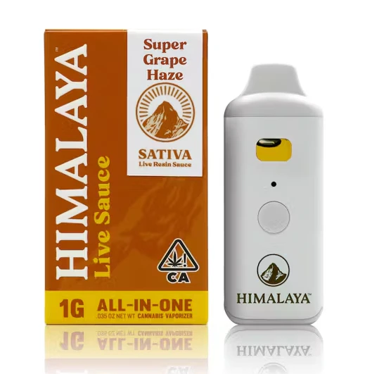 HIMALAYA - Himalaya | Super Grape Haze | Live Sauce All-In-One Vape | 1G Main Image