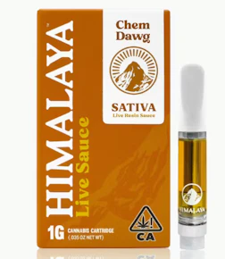 Chem Dawg Live Sauce 1G