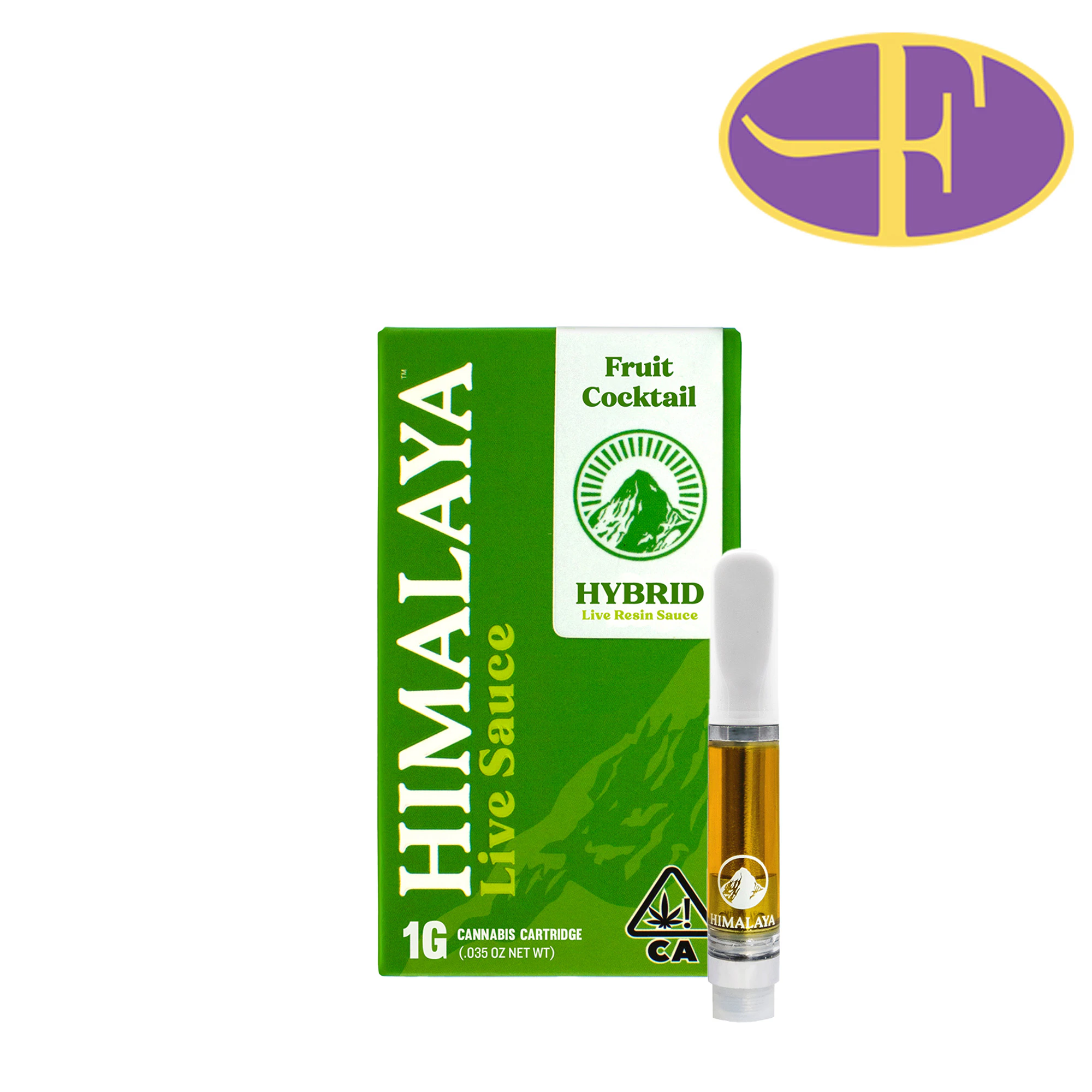 HIMALAYA - Fruit Cocktail Live Resin Cartridge Main Image