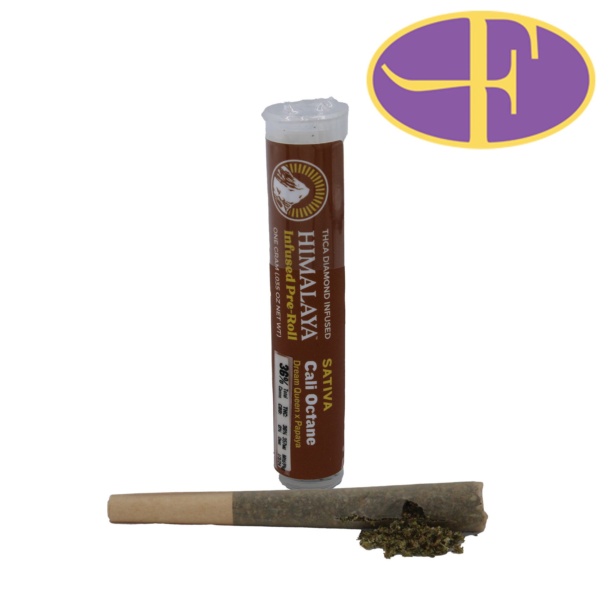 HIMALAYA - Cali Octane THCa Diamond Infused Pre-Roll Main Image