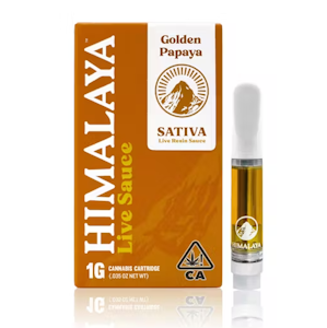 HIMALAYA - Himalaya | Golden Papaya | Live Sauce Cartridge | 1G