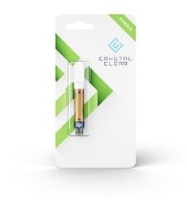 CRYSTAL CLEAR - Crystal Clear - Hindu Kush - 1g Vape Cart