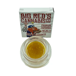 BIG RED'S CANNABIS CO - Hindu Zkittlez (S-H) | 1g Concentrate | Big Red's Cannabis Co.