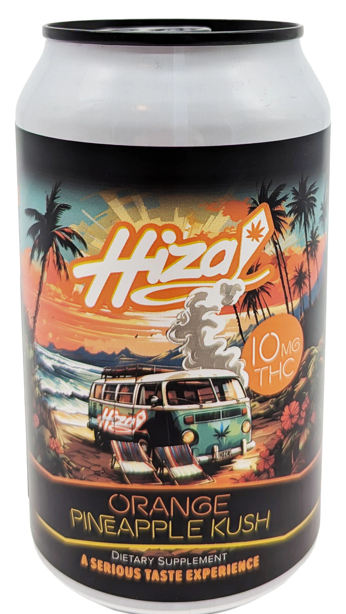 Hiza Kyte - Hiza Kyte | Orange Pineapple Kush Cannabis beverage | 10mg THC drink Main Image