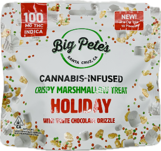 Big Pete's - Holiday 100mg Indica Rice Crispy - Big Pete's
