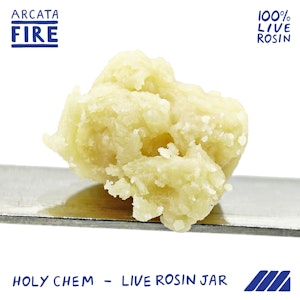 ARCATA FIRE - Arcata Fire - 1g Live Rosin - Holy Chem