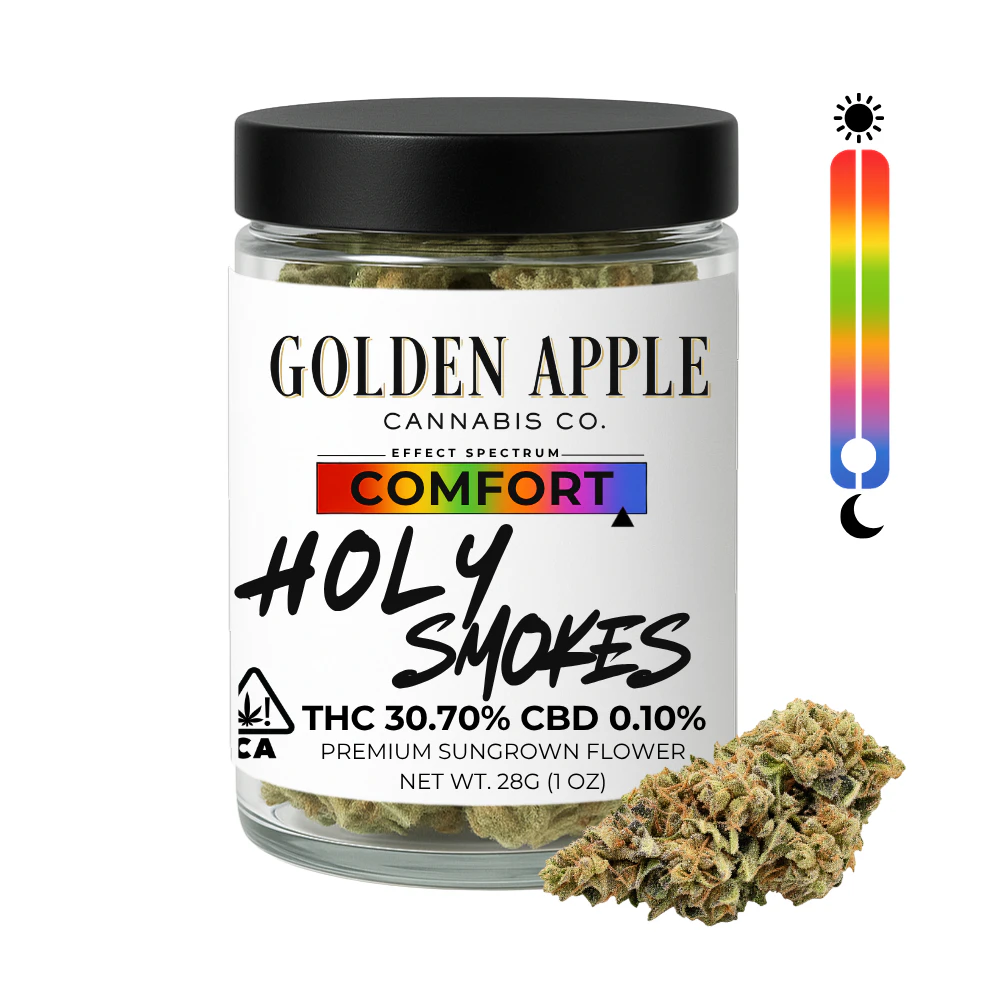 Golden Apple Cannabis Co. - Holy Smokes | Indica | 28g Main Image