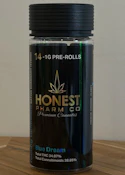 Honest Farm Co Premium Cannabis Blue Dream 1g Pre rolls 14 Pack