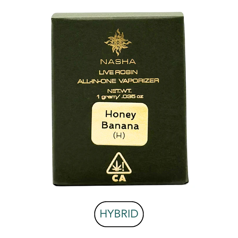 NASHA - Nasha - Live Rosin - Honey Banana - RTU - 1.0g Main Image