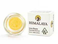 Himalaya 1g Honey Banana Live Resin