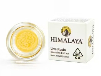 HIMALAYA - Himalaya 1g Honey Banana Live Resin Sugar