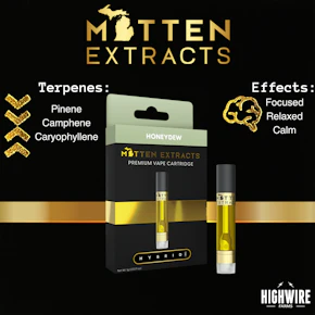 Mitten Extracts Cart Honeydew 1g