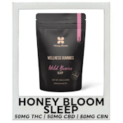 Honey Bloom's - Lv3 - Sleep - Wild Berries - (10pc x 5mg THC / 5mg CBD / 5mg CBN)