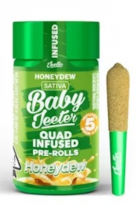 JEETER - Jeeter Baby .5g Honeydew Infused Preroll 5pk 