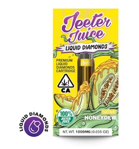 JEETER - Jeeter Juice 1g Honeydew Liquid Diamonds Cartridge 