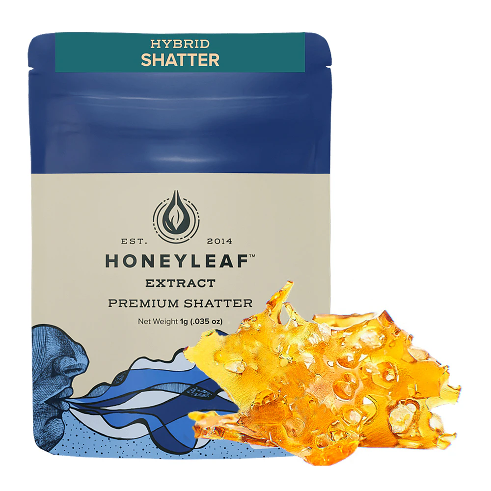 Honeyleaf - Frosted Cakes Shatter (1g) Main Image