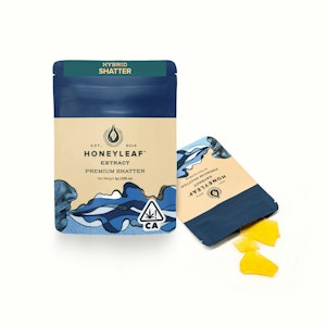 HONEY LEAF - Honeyleaf Galactic Gas Shatter 1.0g