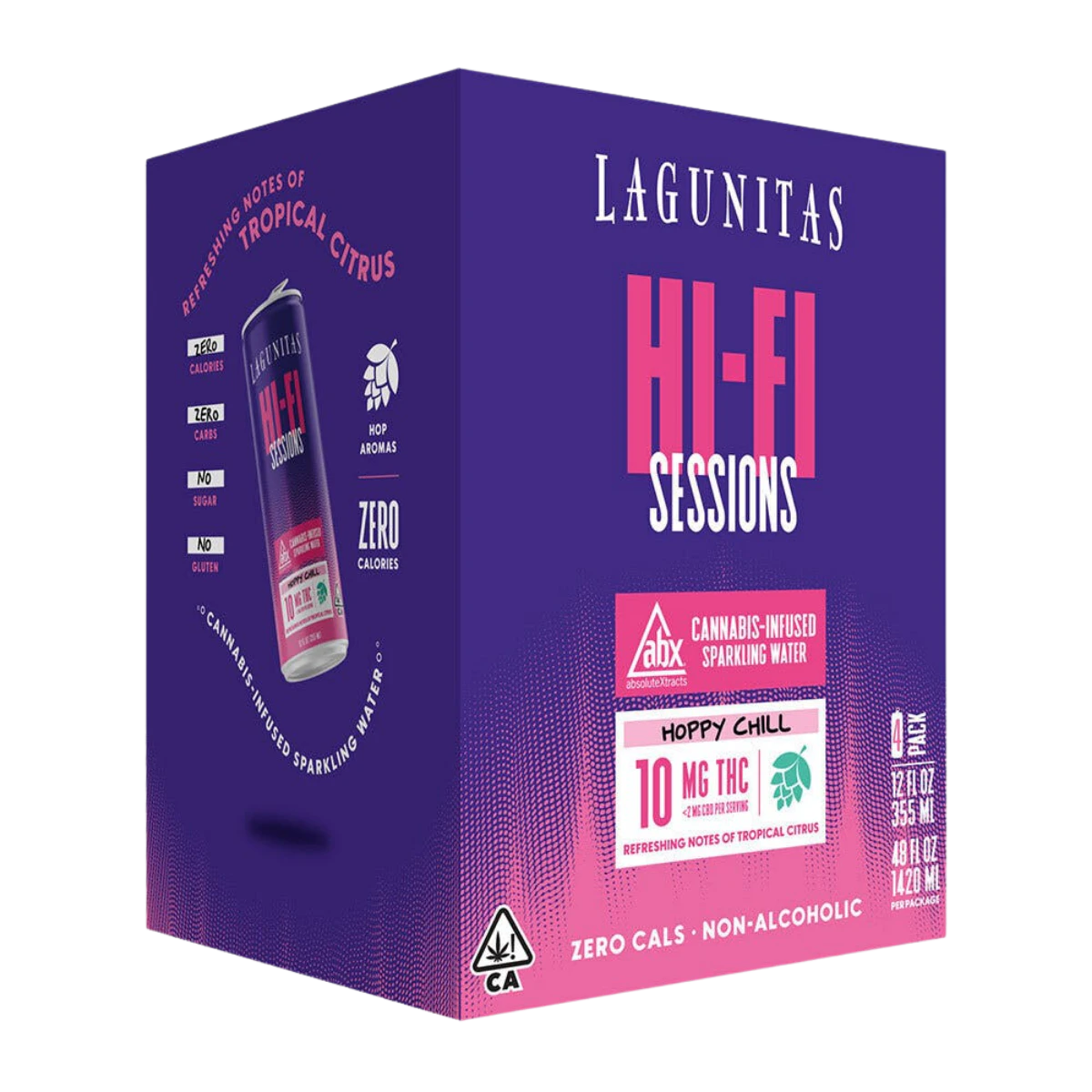 Lagunitas Hi-Fi Hops - Hoppy Chill | Hi-FI Sessions (4pk) 12oz | Lagunitas Main Image