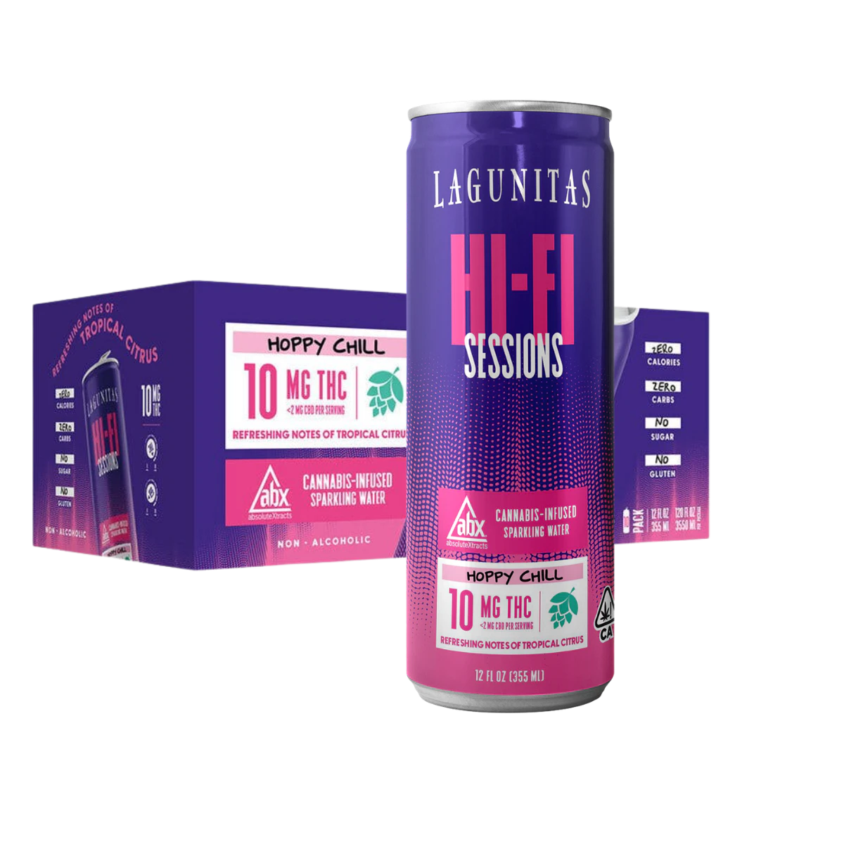 Lagunitas Hi-Fi Hops - Hoppy Chill 10pk | 12oz Hi-FI Sessions | Lagunitas Main Image
