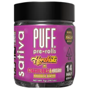 Horchata x Strawberries and Cream (S) | .5g 14pk Bubble Hash Preroll | Puff