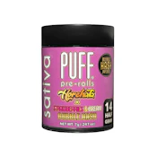 PUFF Horchata x Strawberries and Cream Bubble Hash Infused 14-Pack Pre-Roll 7.0g
